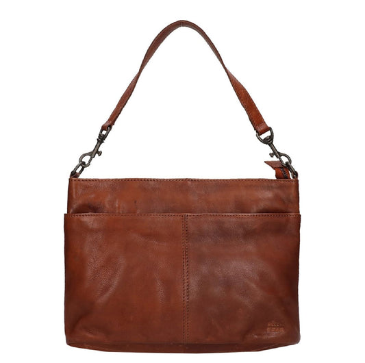 Bear Design Callisto Pelle Handtas cognac