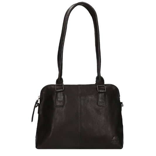 Bear Design Callisto Pelle Shoulder Bag Black