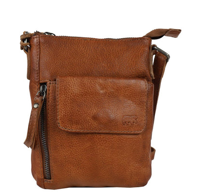 Bear Design Davide Crossbody cognac