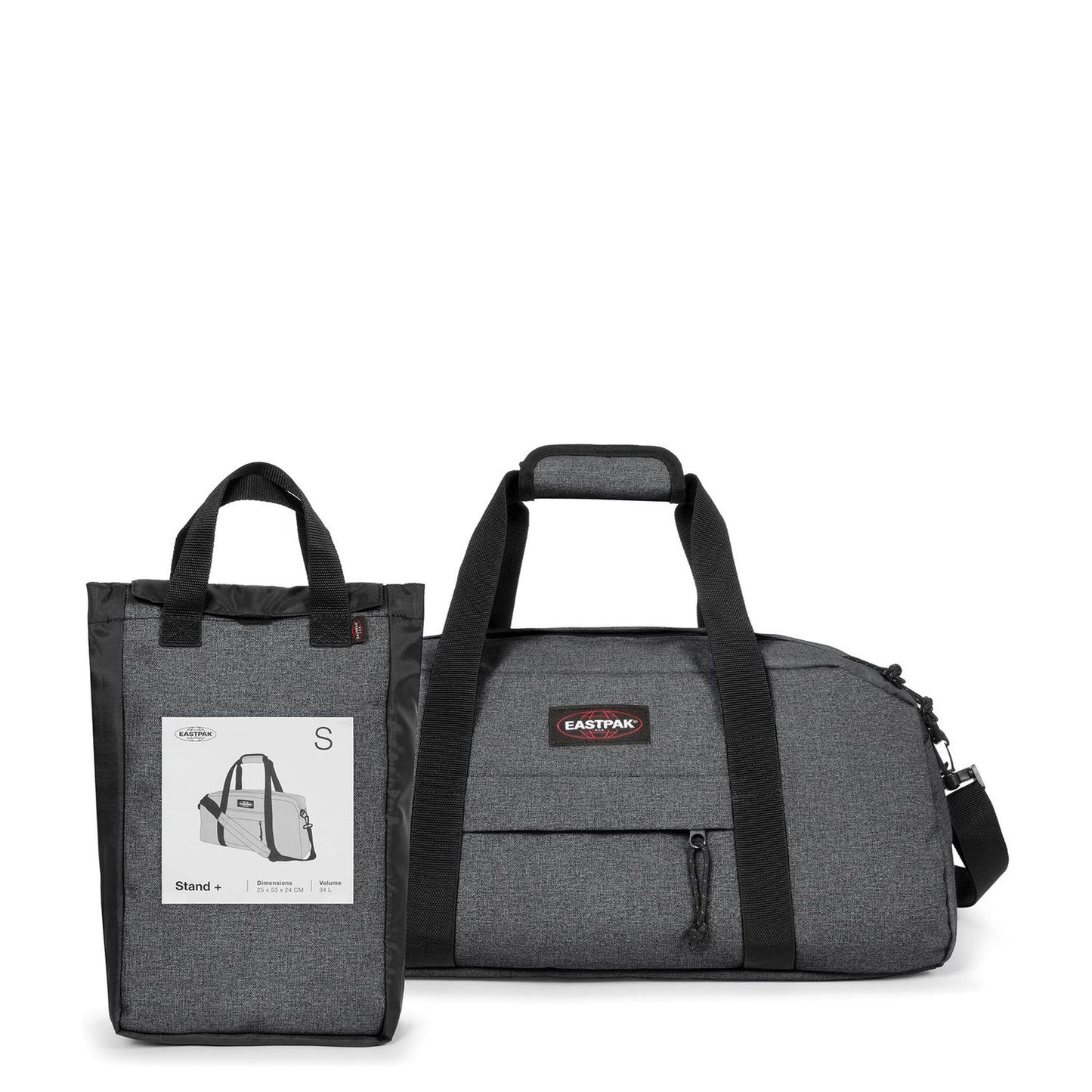 Eastpak Stand Weekendtas + black denim