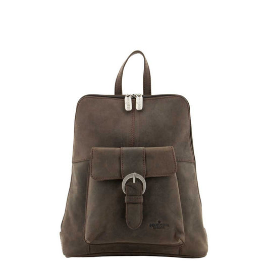 Bear Design Dark Nature Rugtas brown