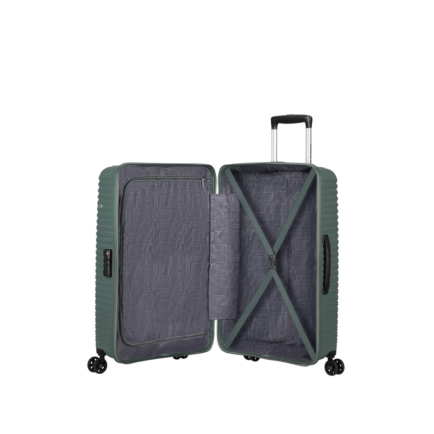 American Tourister Liftoff Spinner 55 dark olive