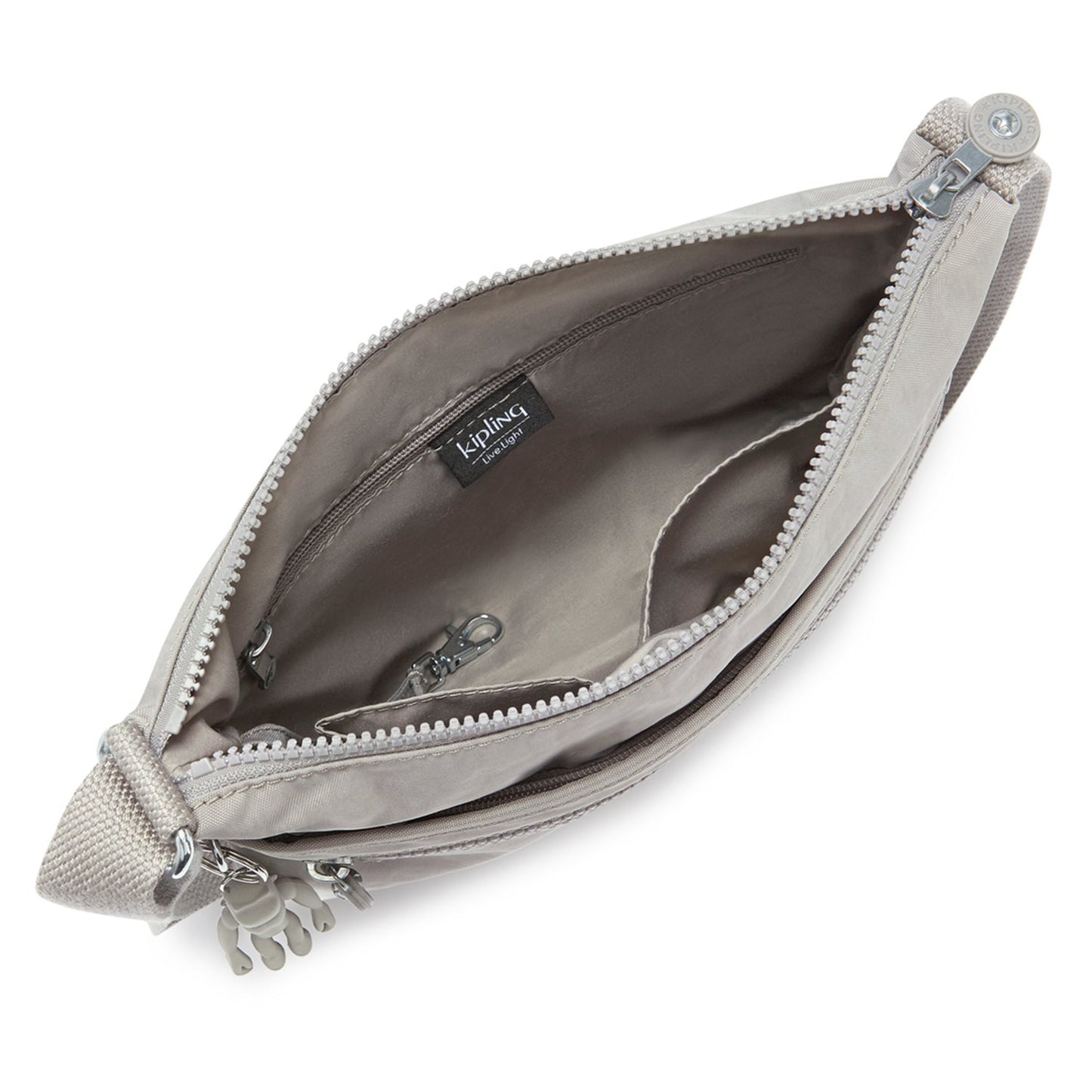 Kipling Arto Shoulder Bag Grey Gris
