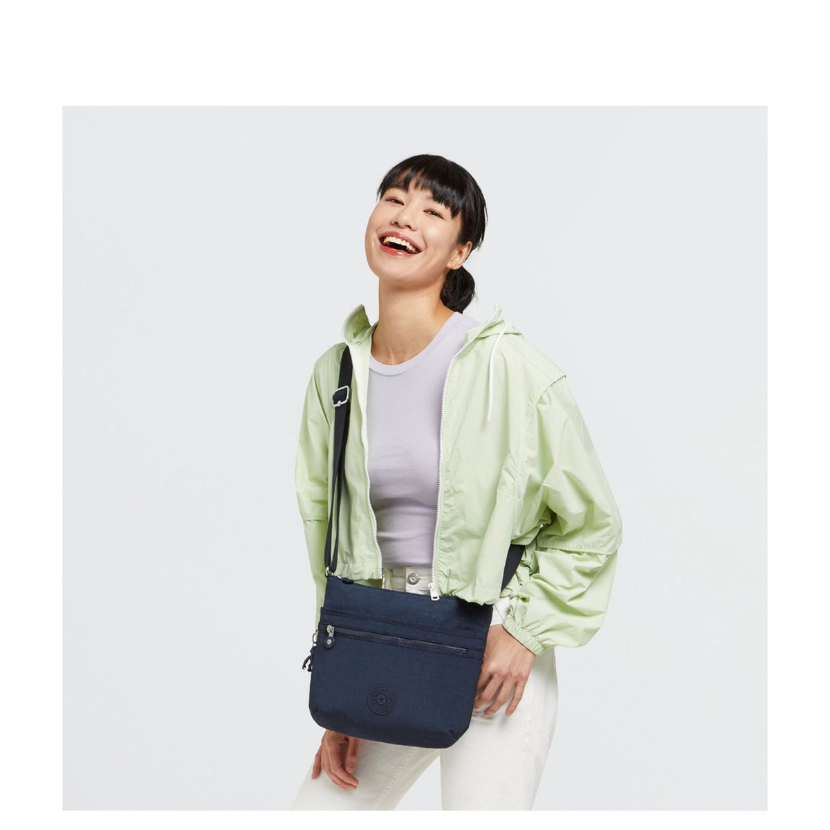 Kipling Arto Crossbody Schoudertas blue bleu 2