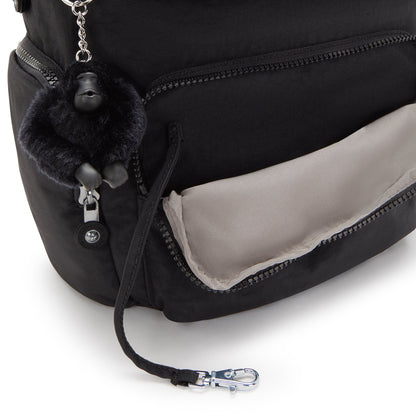 Kipling City Zip S black noir