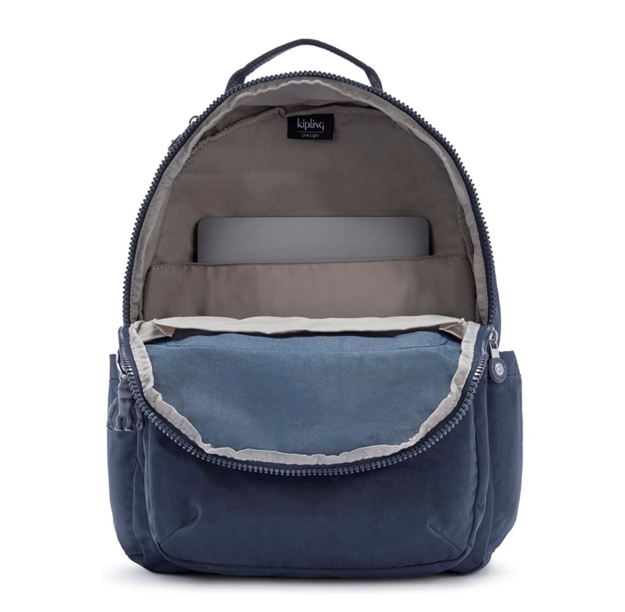 Kipling Seoul Rugzak blue bleu 2