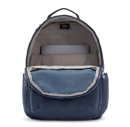 Kipling Seoul Rugzak blue bleu 2