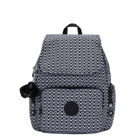 Kipling City Zip S signature print
