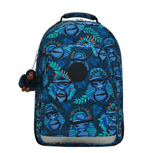 Kipling Class Room blue monkey fun