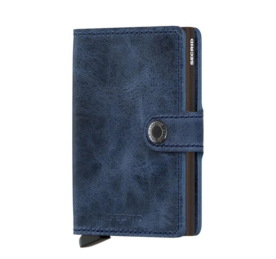 Secrid Miniwallet Portemonnee vintage blue