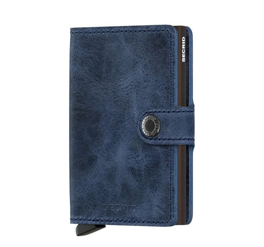 Secrid Miniwallet Portemonnee vintage blue