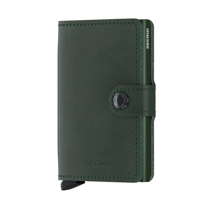 Secrid Miniwallet Portemonnee green