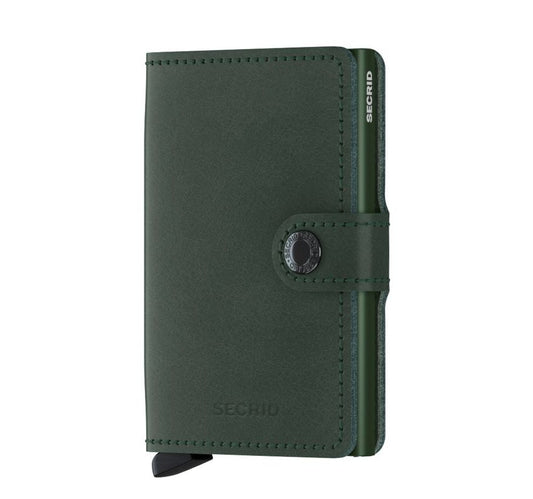 Secrid Miniwallet Portemonnee green