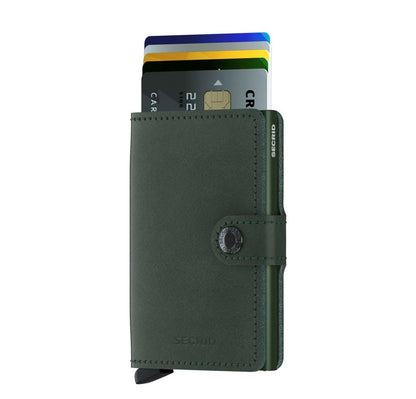 Secrid Miniwallet Portemonnee green