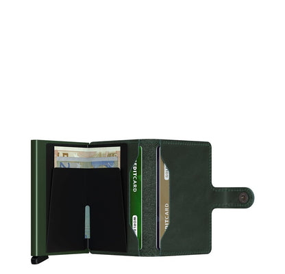 Secrid Miniwallet Portemonnee green