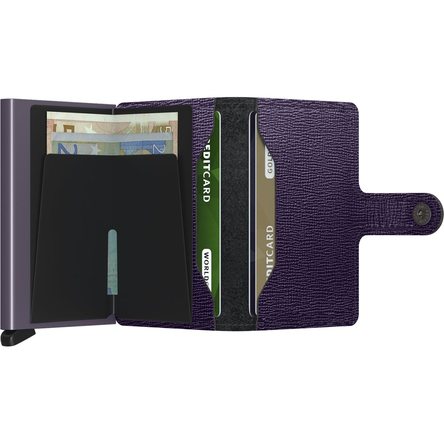 Secrid Miniwallet Portemonnee Crisple purple