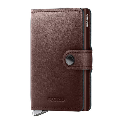 Secrid Miniwallet Portemonnee Dusk dark brown
