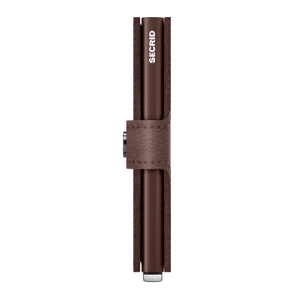 Secrid Miniwallet Portemonnee Dusk dark brown