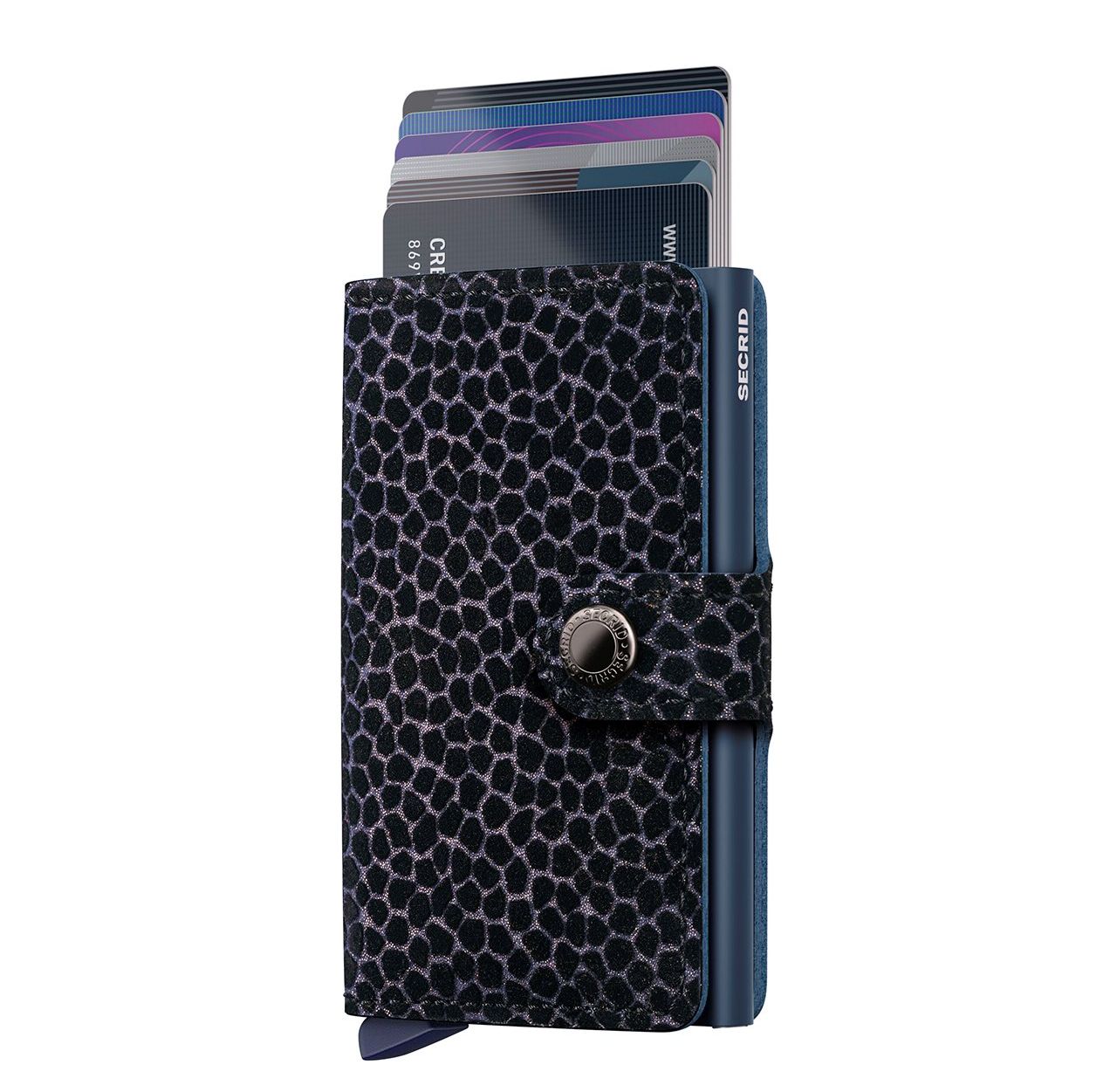 Secrid Miniwallet Giraffina blue