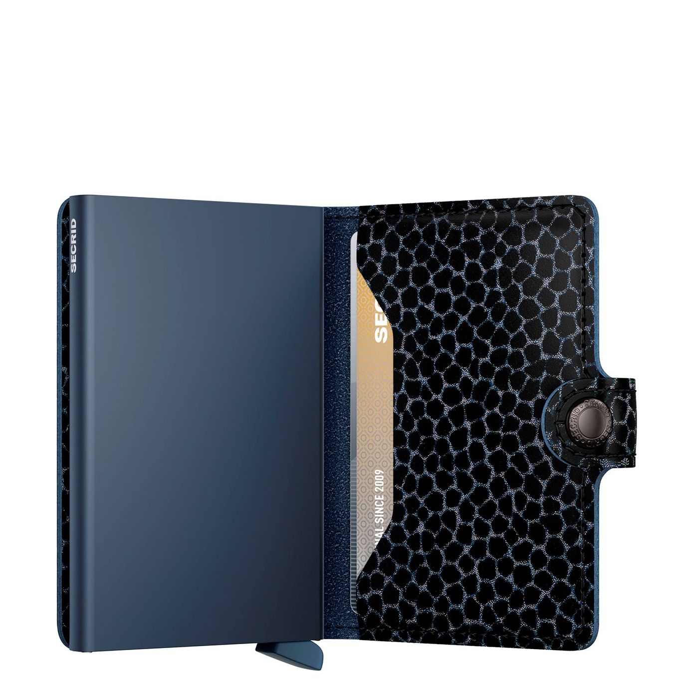 Secrid Miniwallet Giraffina blue