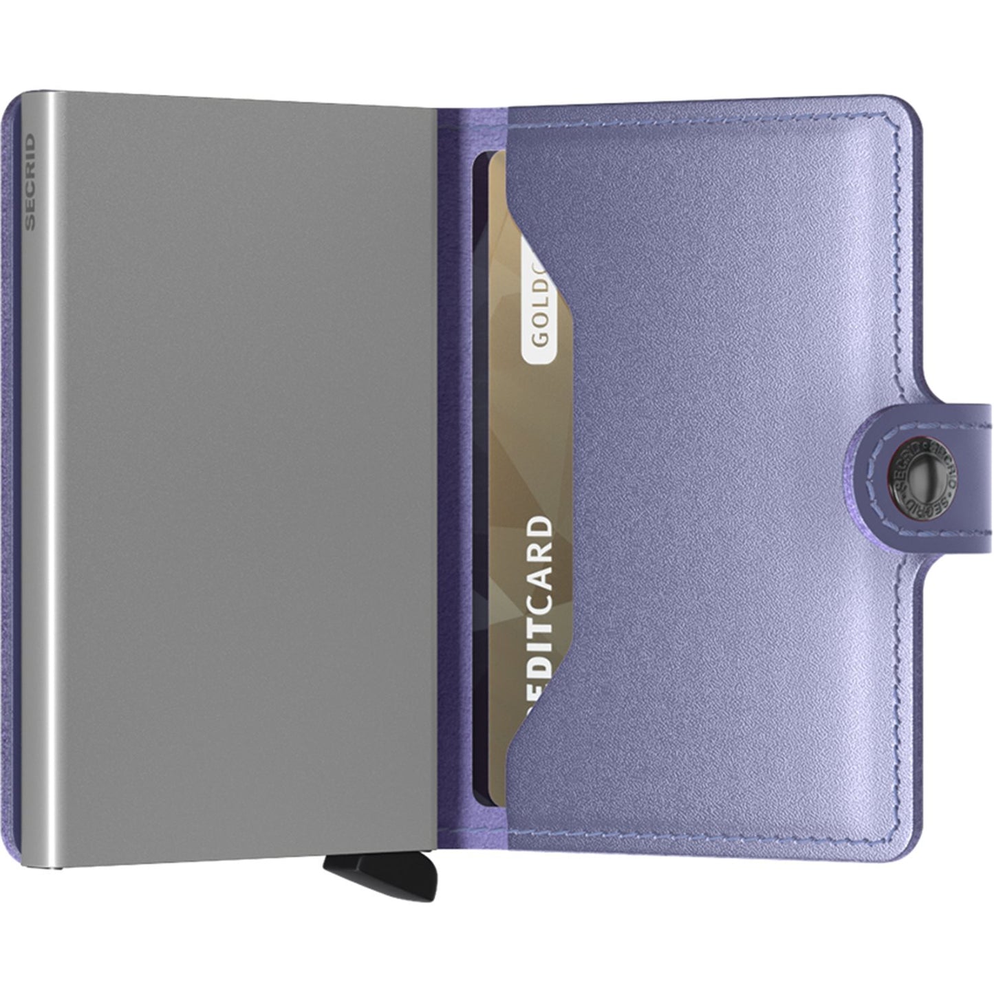 Secrid Miniwallet Wallet metallic purple