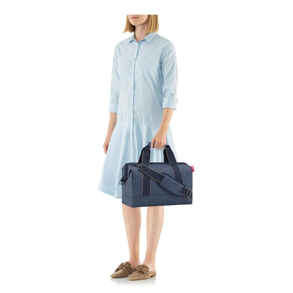Reisenthel Travelling Allrounder M herringbone dark blue