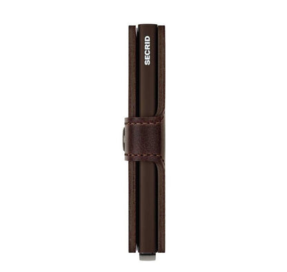 Secrid Miniwallet Portemonnee Vintage chocolate