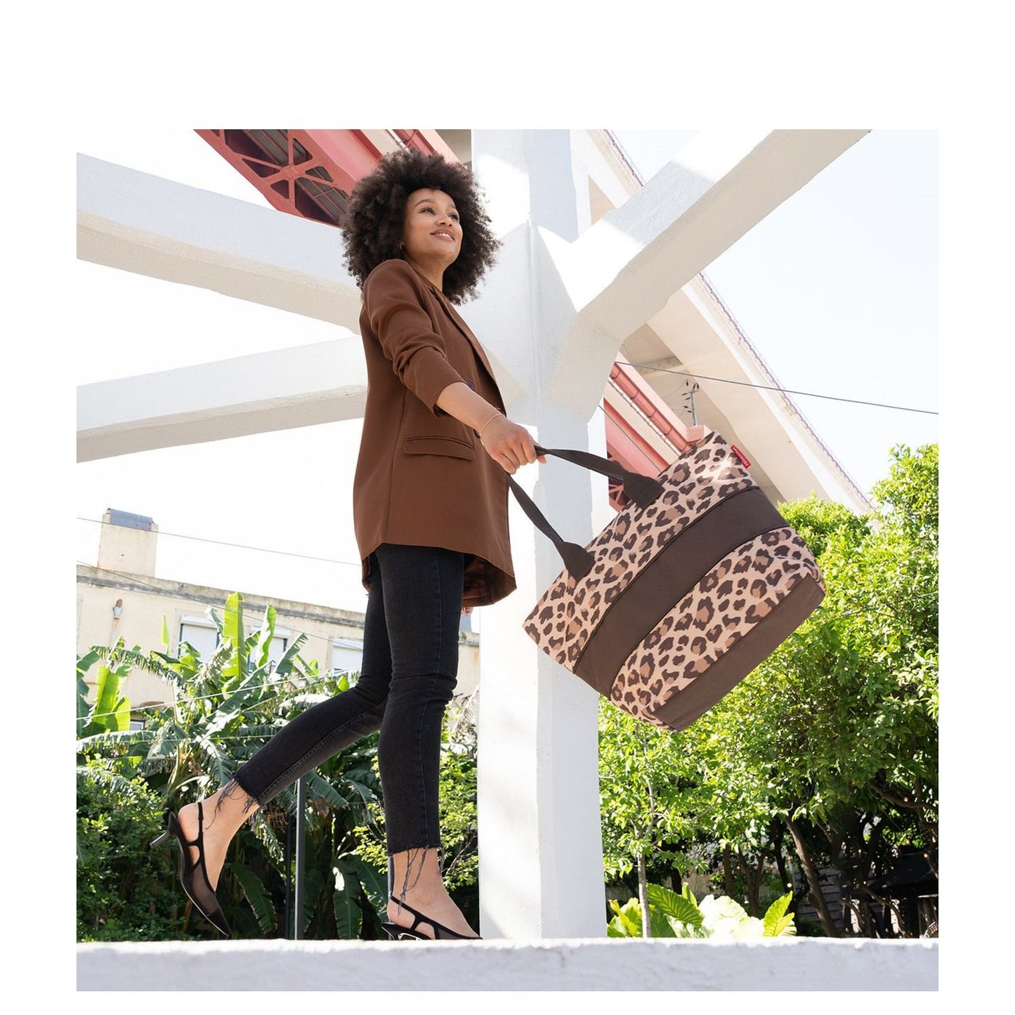 Reisenthel Shopping Shopper e1 leo macchiato