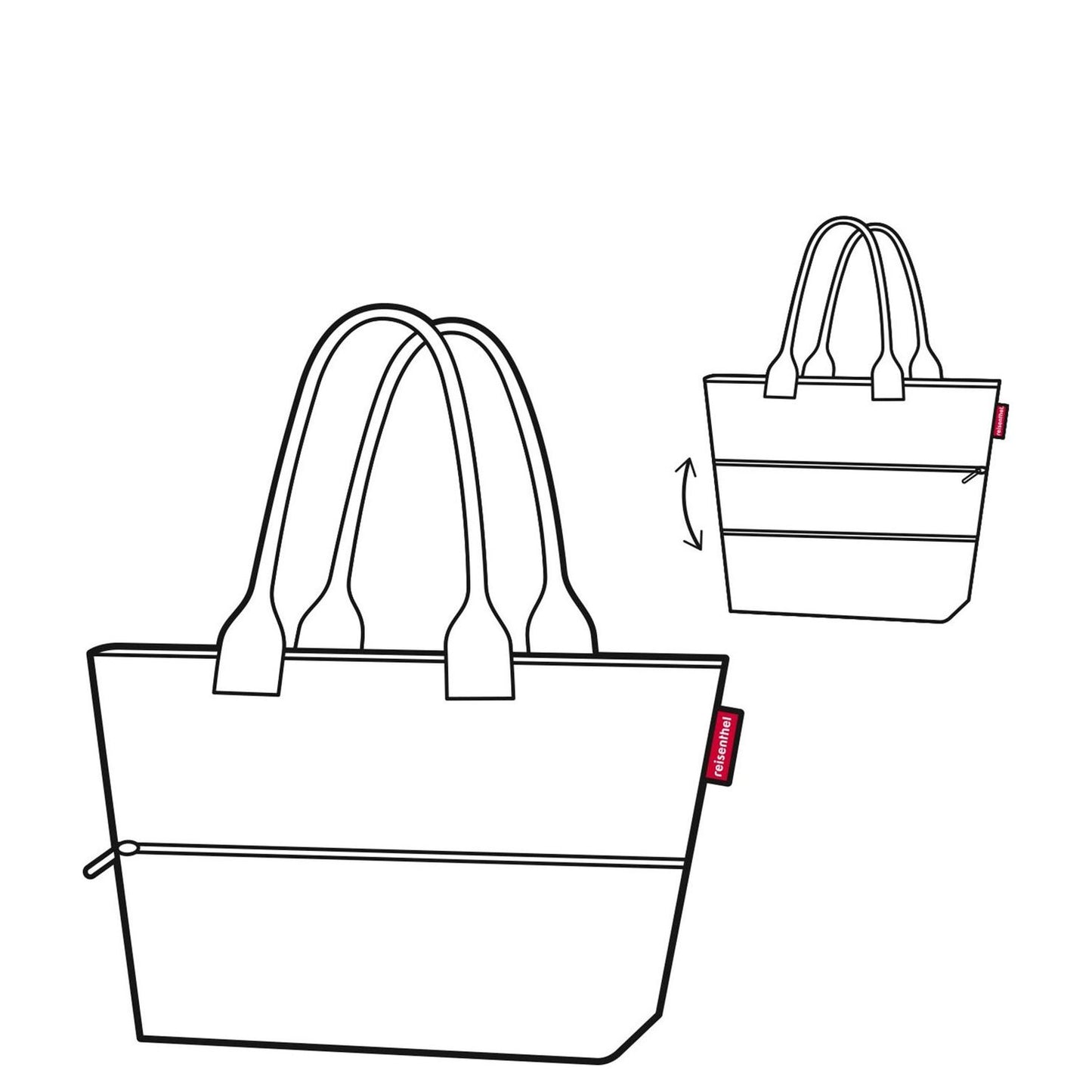 Reisenthel Shopping Shopper e1 leo macchiato