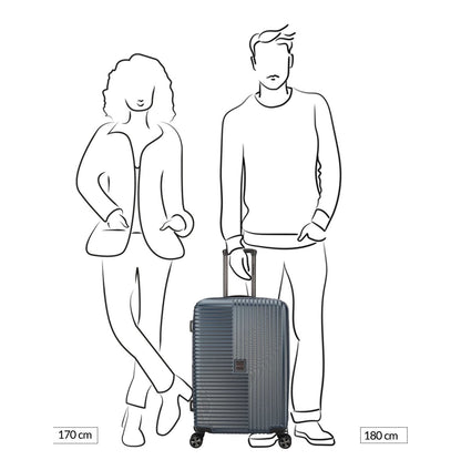 Decent Tourister Medium Trolley 66 taupe
