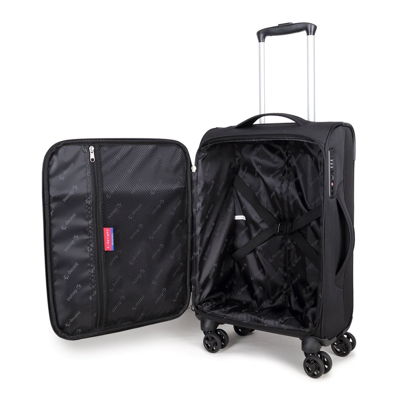Decent D-Upright Trolley 55 black