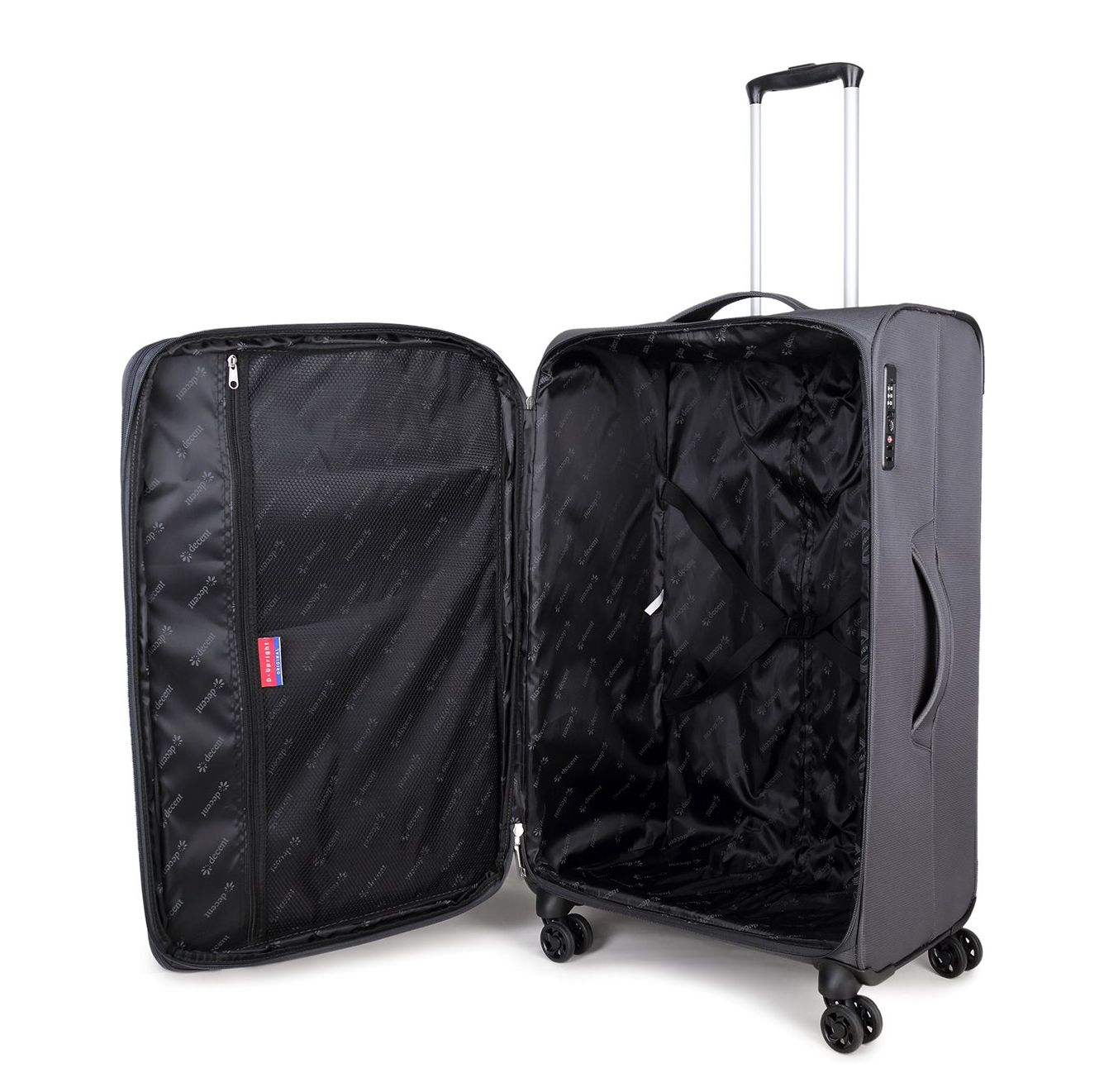 Decent D-Upright Trolley 66 grey