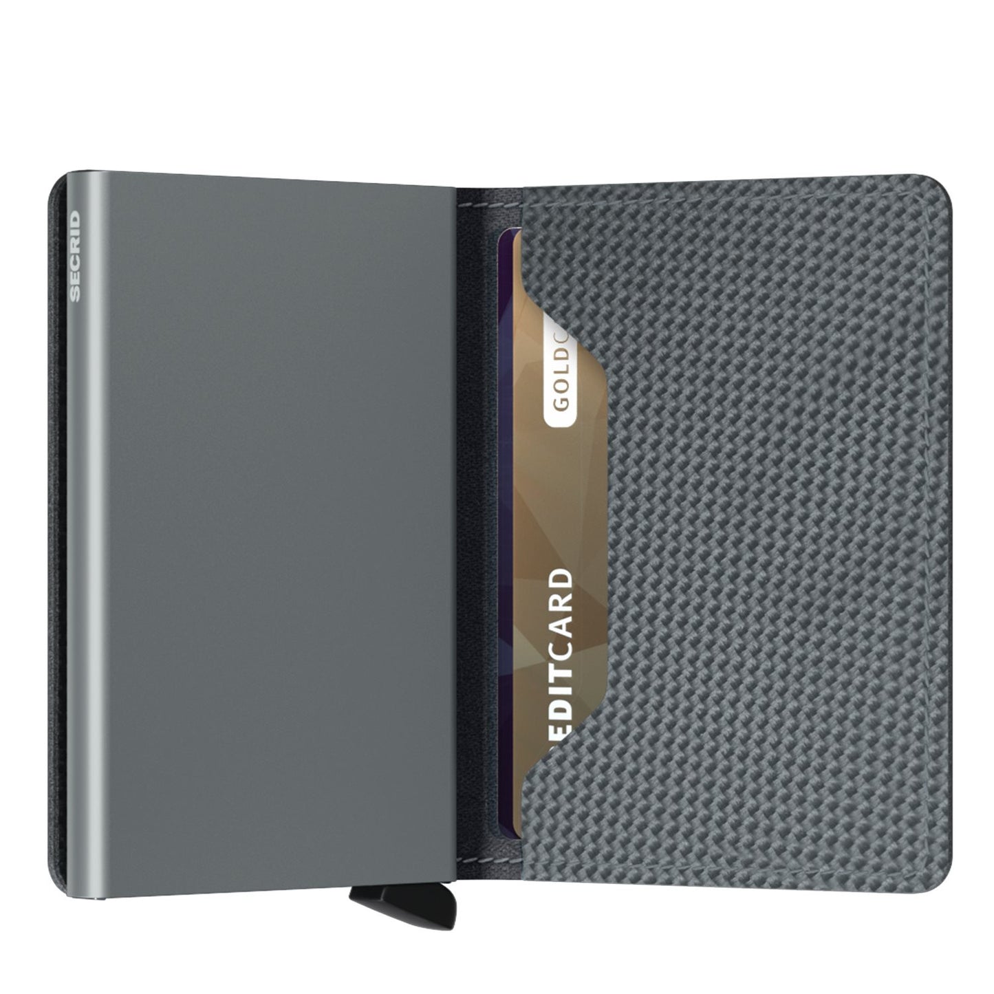 Secrid Slimwallet Portemonnee Carbon cool grey