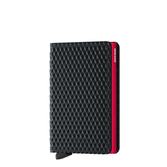 Secrid Slimwallet Portemonnee Cubic black / red