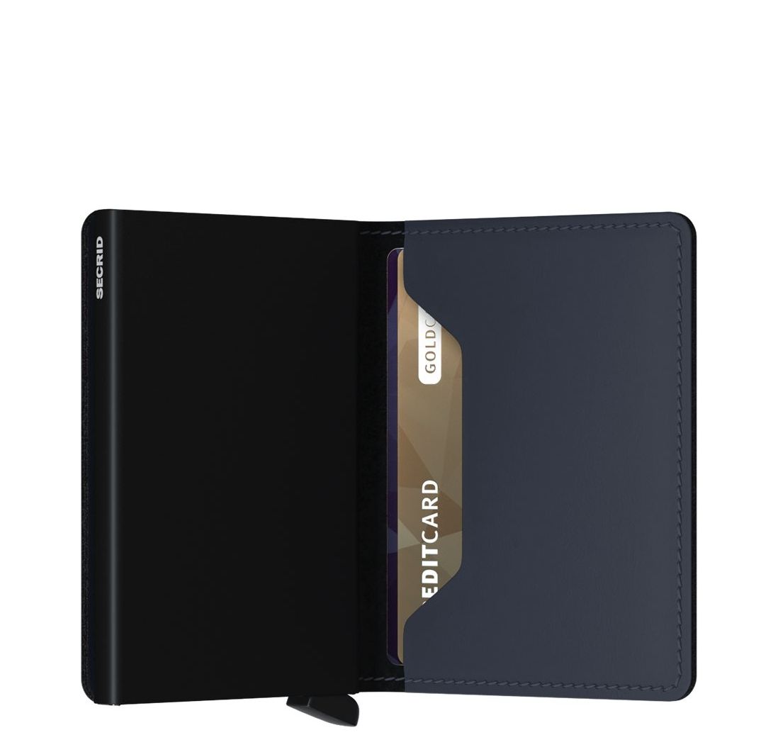 Secrid Slimwallet Portemonnee Matte night blue