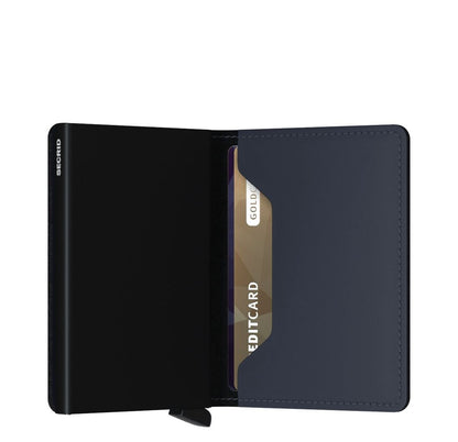 Secrid Slimwallet Portemonnee Matte night blue