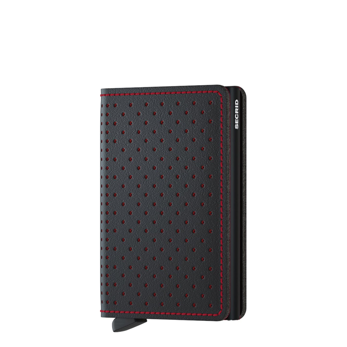 Secrid Slimwallet Portemonnee Perforated black & red