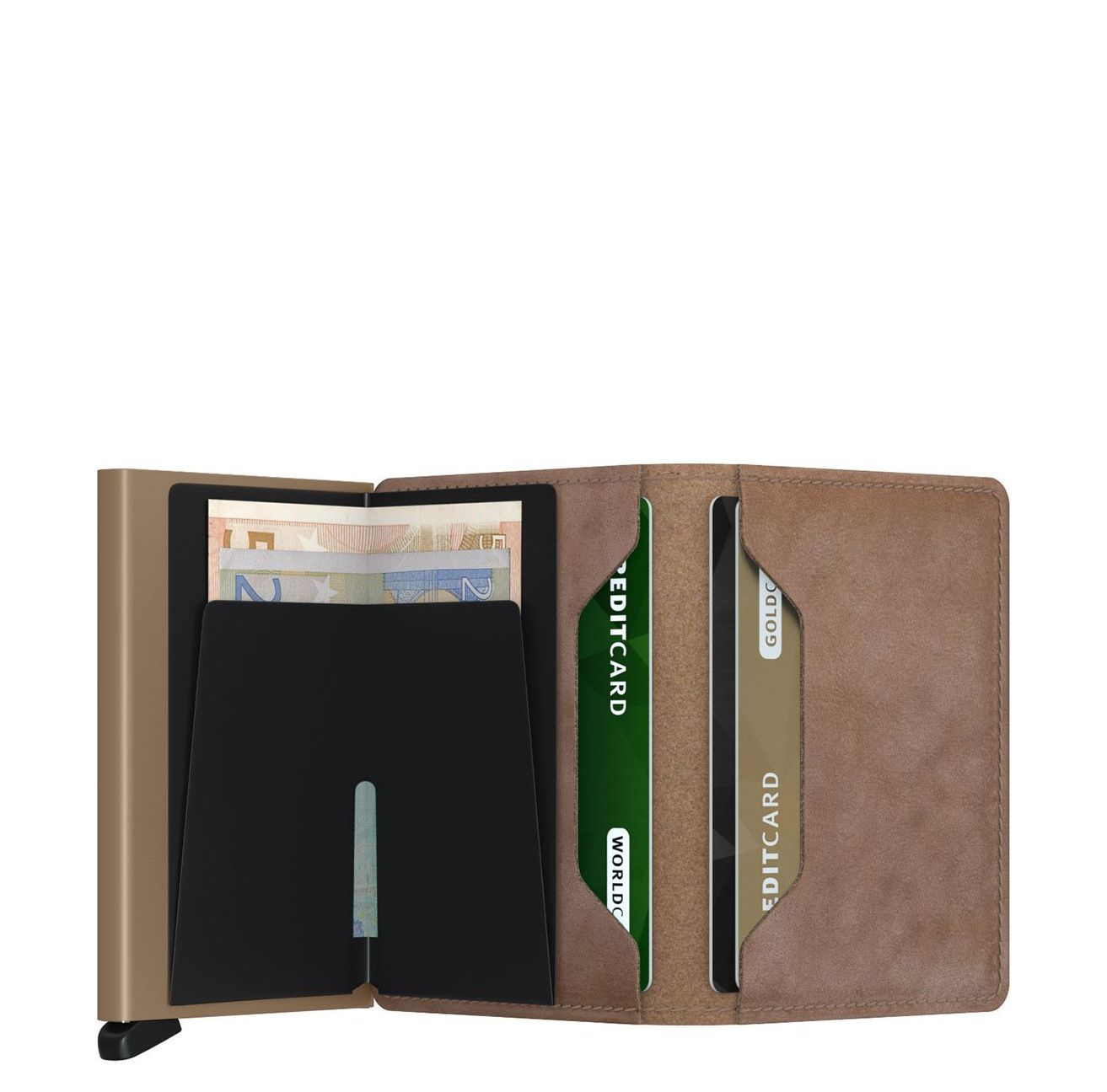 Secrid Slimwallet Portemonnee Vintage taupe