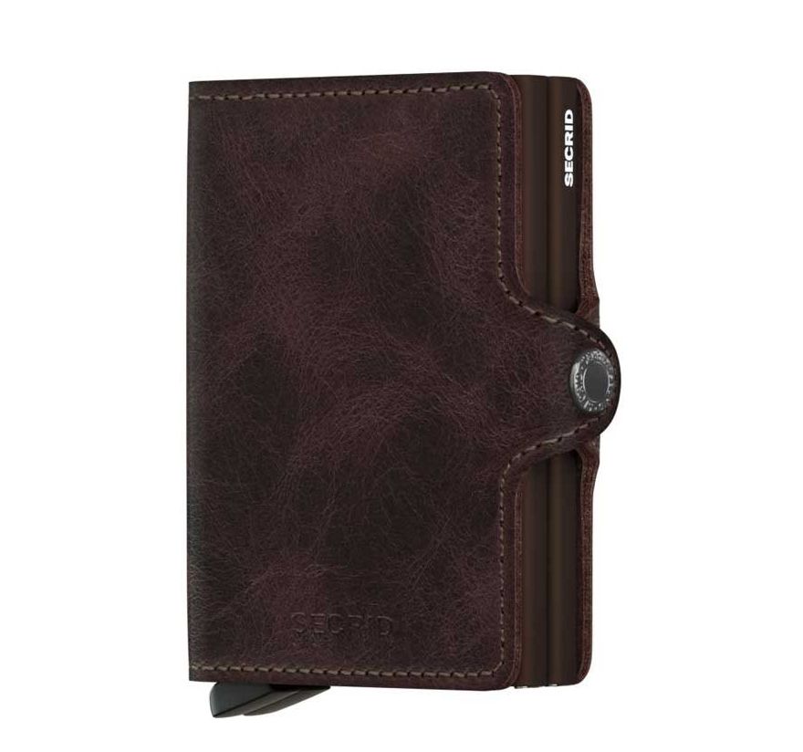 Secrid Twinwallet Portemonnee Vintage chocolate