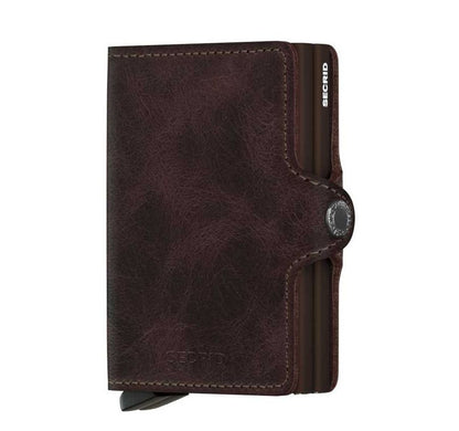 Secrid Twinwallet Portemonnee Vintage chocolate