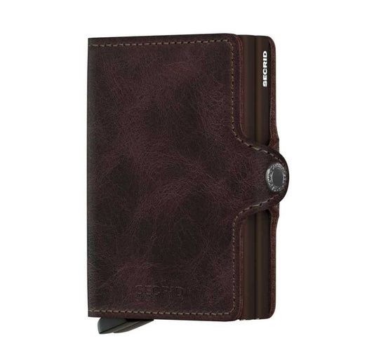 Secrid Twinwallet Portemonnee Vintage chocolate