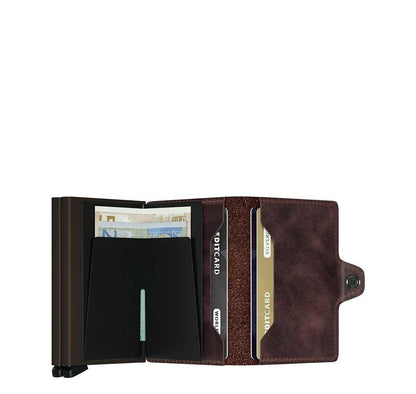Secrid Twinwallet Portemonnee Vintage chocolate