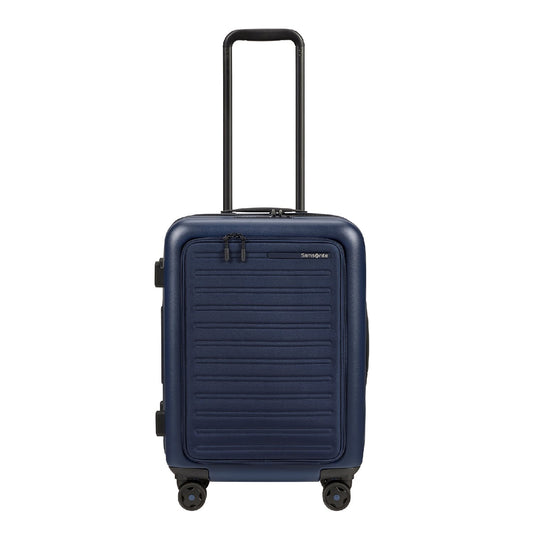 Samsonite Stackd Spinner 55 Exp Easy Access navy