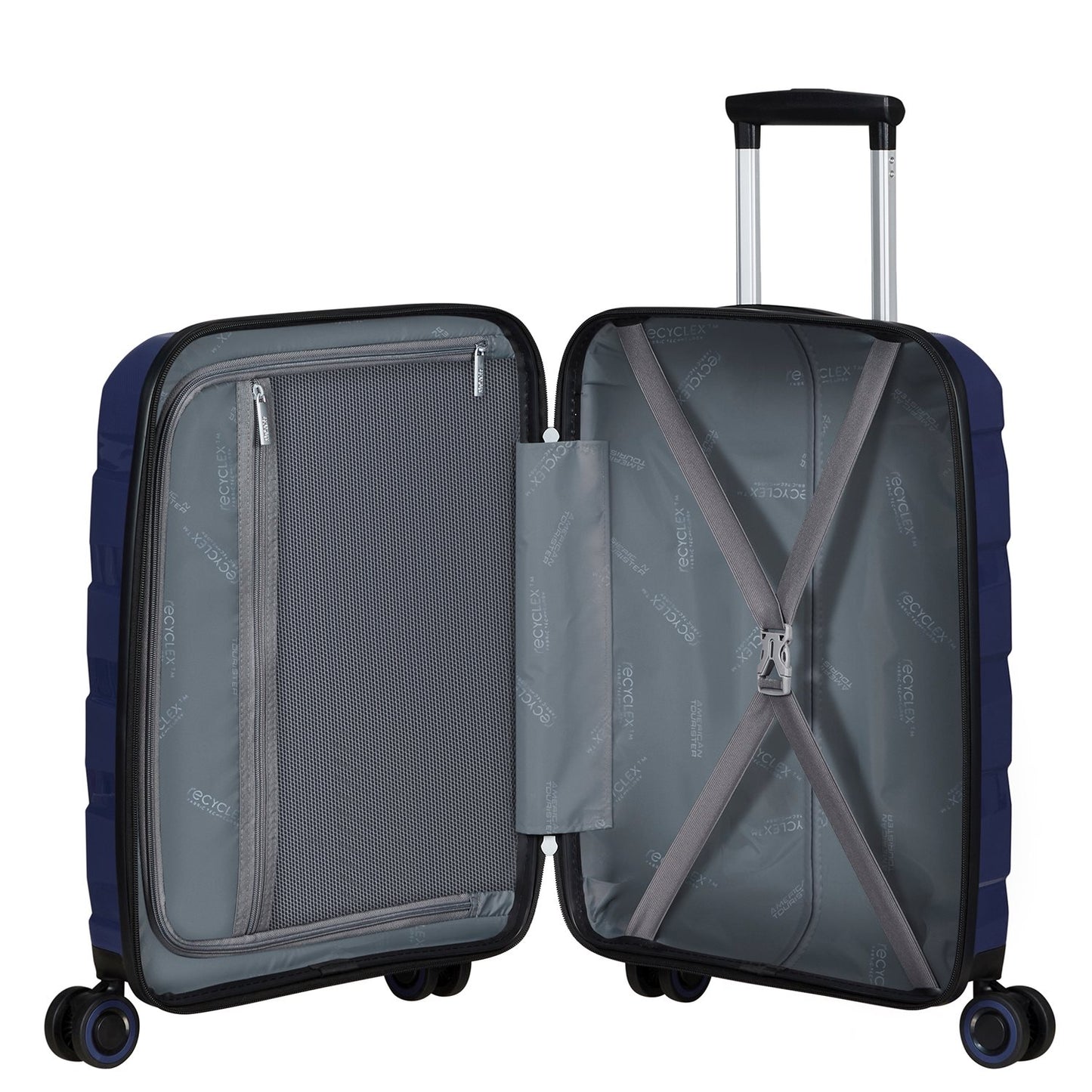 American Tourister Air Move Spinner 55 midnight navy