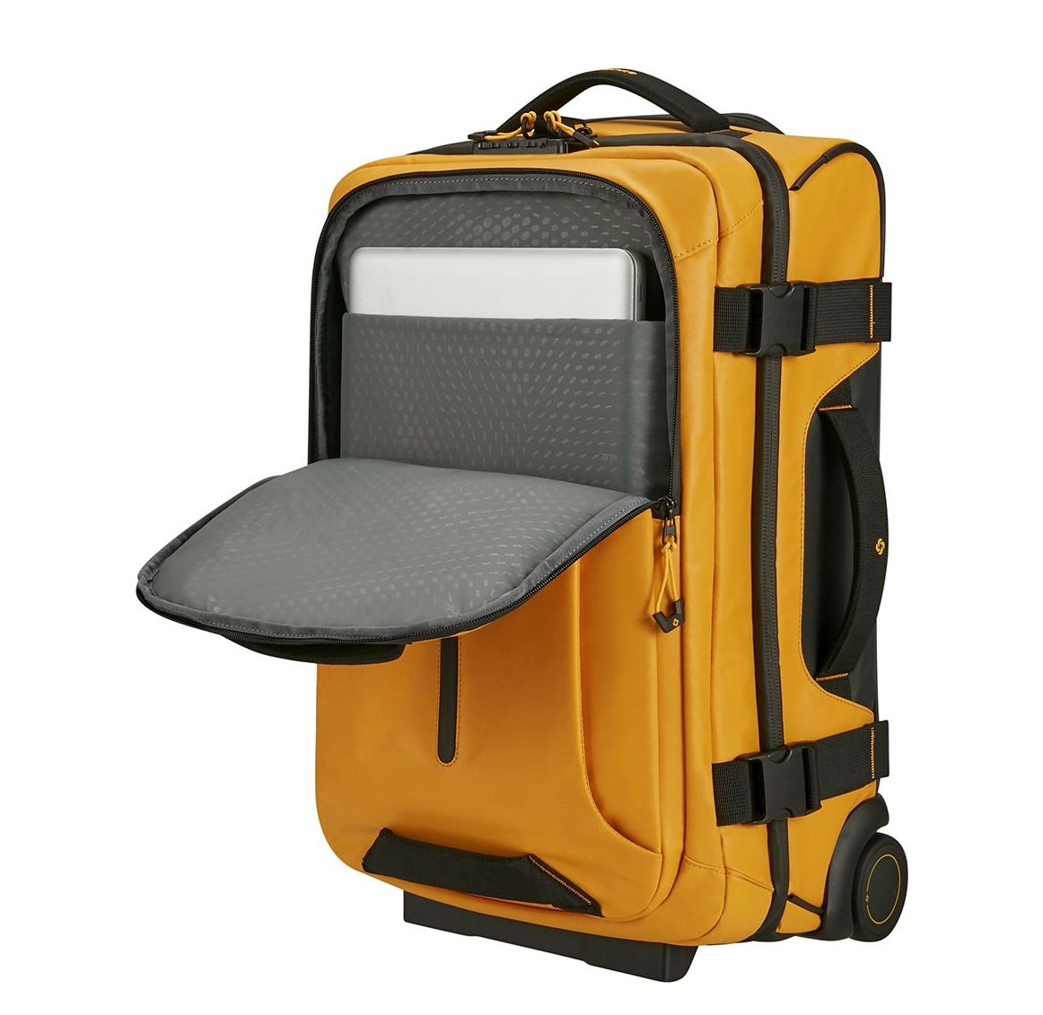 Samsonite Ecodiver Duffle/Wheels 55/35 yellow