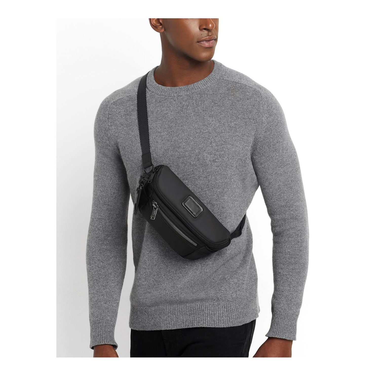 TUMI Alpha Bravo Classified Waist Pack black