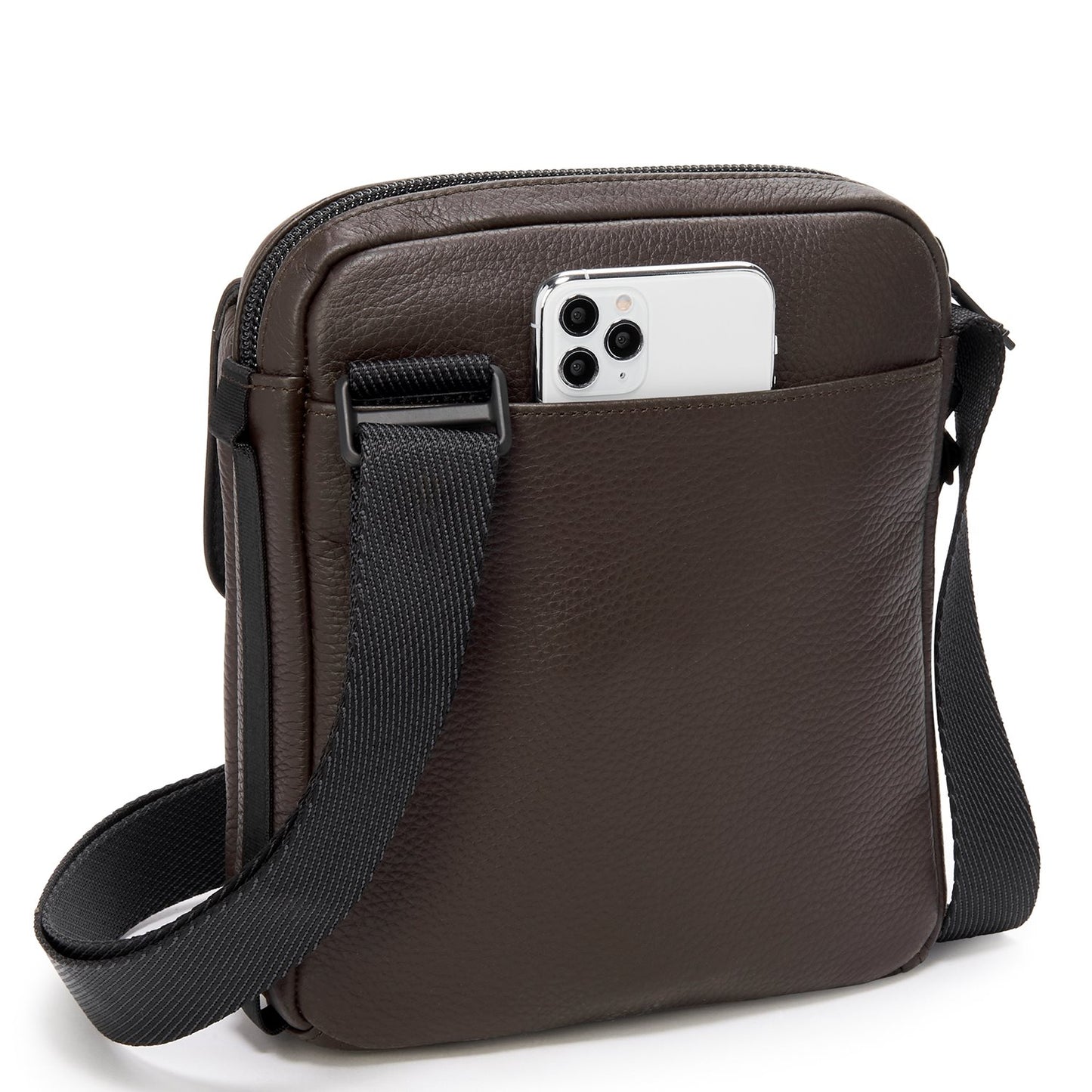TUMI Alpha Bravo Barksdale Junior Crossbody dark brown