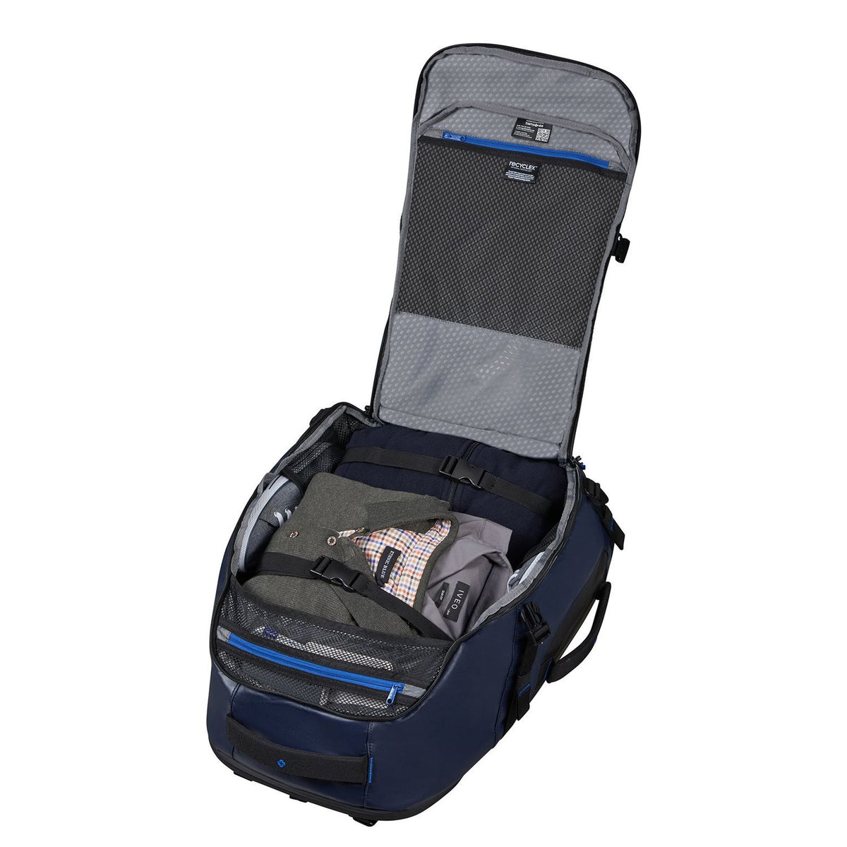 Samsonite Ecodiver Travel Backpack M 55L blue nights