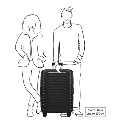 Samsonite Upscape Spinner 81 Expandable yellow
