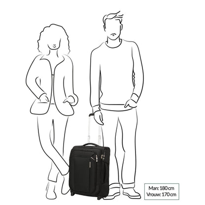 Samsonite Respark Upright 55 Expandable ozone black